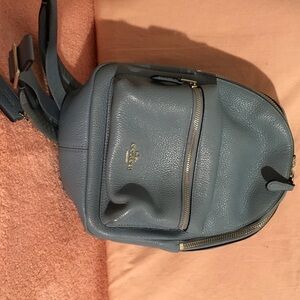 Coach Slate Blue women’s backpack